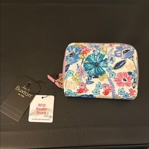 Julia Buxton Floral wallet